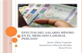Efectos Del Sm en El Mercado Laboral Peruano