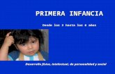 4.- Primera Infancia (3 a 6 Años)