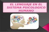 El Lenguaje en El Sistema Psicologico Humano-diapositiva