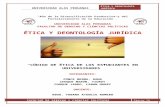 Monografia de Codigo de Etica en Las Universidades