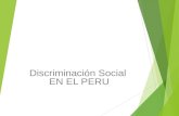 Tema 9 Discriminación Social