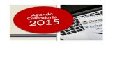 Agenda Calendario 2015 ClasesExcel