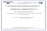 QUIMICA ANALITICA Complejos de EDTA Con Iones Metalicos y Curvas de Titulación Con EDTA