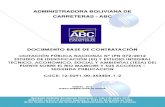 Documento Base de Contratacion Puente Sobre Rio Mamore, TESA, ABC