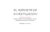 El Reporte de Investigacion