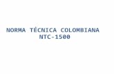 Norma Tecnica Colombiana