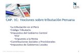 Cap 1C Nociones Sobre Tributación Peruana