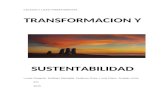 Transformacion y Sustentabilidad