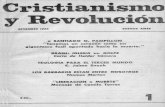 Cristianismo y Revolucion Nº 01 1966