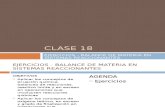 18 EjerciciESos - Balance de Materia en Sistemas Reaccionantes