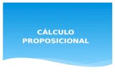 2.- CALCULO PROPOSICIONAL