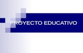 Psicologia Educativa 05 - Proyecto Educativo