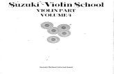 Suzuki Violín Vol.IV