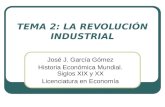Tema 2- La Revolución Industrial