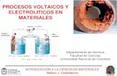 Procesos Voltaicos y Electroliticos-corrosión