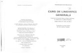 2. Saussure - Curs de Lingvistica Generala (Fragmente)