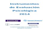 Catálogo Instrumentos de Evaluación Psicologica CLINICA Y EDUCATIVA 2014.docx