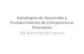 3.- Estrategias de Desarrollo y Fortalecimiento de Competencias Parentales