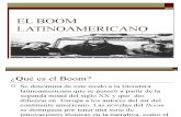 El Boom Latinoamericanodiapositivas