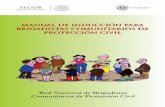 Manual de Inducción Para Brigadistas Comunitarios de Protección Civil