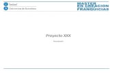 Proyecto XXX Presentaci³n. Esquema Bsico de trabajo
