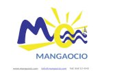 Www.mangaocio.cominfo@mangaocio.com@mangaocio.comTelf. 868 10 4545 @mangaocio.com.