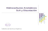 Hidrocarburos Aromáticos S E A y Diazotación Cátedra de Química Orgánica.