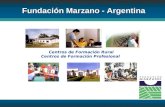 Centros de Formación Rural Centros de Formación Profesional Fundación Marzano - Argentina.