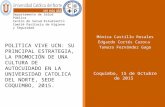 Mónica Castillo Rosales Edgardo Cortés Caroca Tamara Fernández Gago Coquimbo, 15 de Octubre de 2015 Departamento de Salud Pública Centro de Salud Estudiantil.