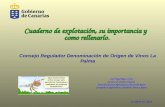 Consejo Regulador Denominación de Origen de Vinos La Palma José Ángel Reyes Carlos Servicio de Sanidad Vegetal, Dirección General Agricultura y Desarrollo.