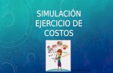 SIMULACIÓN EJERCICIO DE COSTOS FUENTE: (SItioeconomico, 2015)