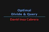 Introducción Depuración Algorítmica Divide & Query Limitaciones de Divide & Query Optimal Divide & Query Demostración DDJ Conclusiones.