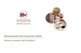 Estimación de Cosecha 2016 Informe cualitativo (al 21/12/2015)