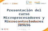 FI-GQ-GCMU-004-015 V. 001-17-04-2013 Presentación del curso Microprocesadores y Microcontroladores 309696 Héctor Ivan Blanco Rodriguez Bogotá D.C ECBTI.