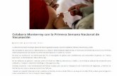 26-02-16 Colabora Monterrey con la Primera Semana Nacional de Vacunación