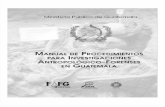 Manual de 11Procedimientos Para Inv. Antropologicas Forenses
