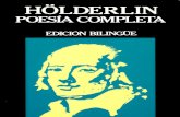 Friedrich Holderlin  Poesía Completa Edición Bilingue