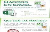 Macros en Excel 2010-2013