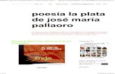 POESÍA LA PLATA de José María Pallaoro_ Poemas de Mario Trejo, Selección de El Uso de La Palabra