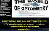 Historia de La Optometria en El Mundo[1]
