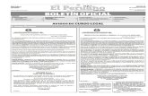 Diario Oficial El Peruano, Edición 9244. 18 de febrero de 2016