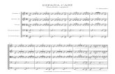 ESPAÑA CAÑÍ - Partitura Completa Orquesta de cuerda