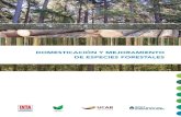 Domesticación y mejoramiento de especies forestales