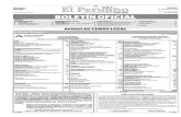 Diario Oficial El Peruano, Edición 9237. 11 de febrero de 2016