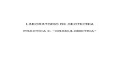 Reporte: Granulometria