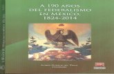 A 190 Años Del Federalismo en México 1824-2014