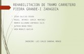 REHABILITACION DE TRAMO CARRETERO PIEDRA GRANDE-I ZARAGOZA-INSTITUTO TECNOLÓGICO SUPERIOR DE MISANTLA