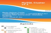 2010-07-27 - MySQL Cluster v7.1 v0.0.1 - Simposio Open Source 2010 , Choluteca, Honduras