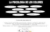 Psiclogia de Los Colores