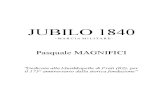 Marcia Militare - JUBILO 1840 [Partitura Maestro]